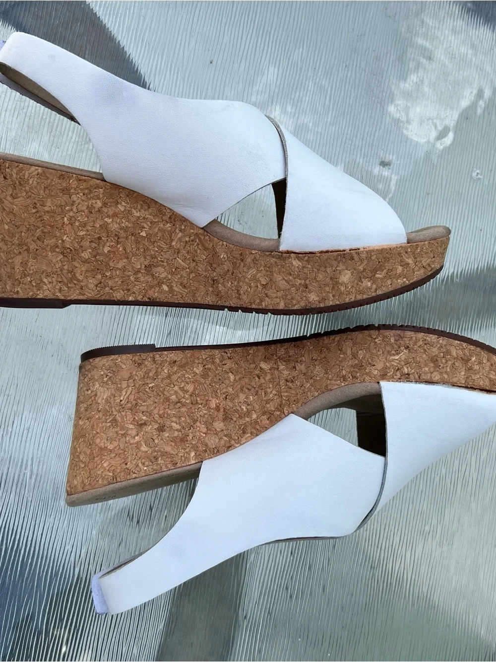 Clarks stylish white